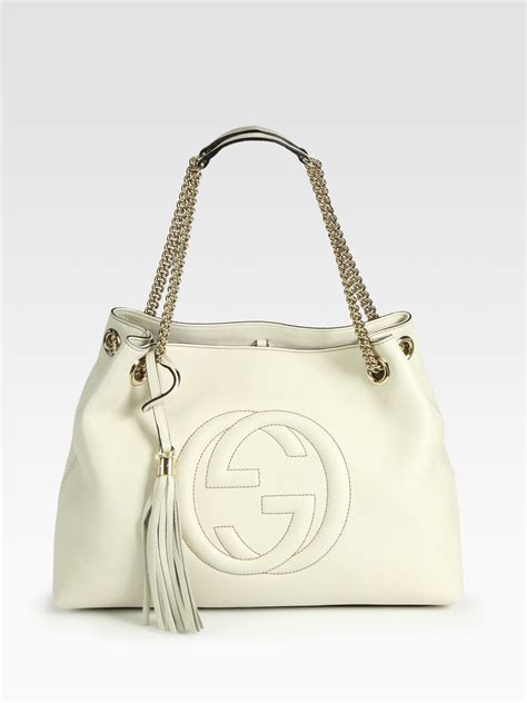 sleehak gucci|white gucci handbag.